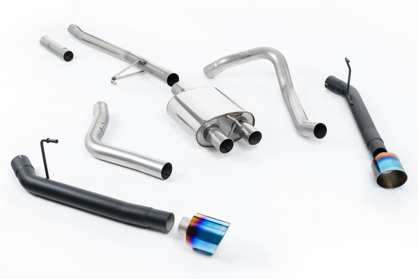 Milltek SSXJP109 Cat-back 115mm GT115 passend für: Jeep Gladiator (JT) 3.6 V6 (2020 - 2026)