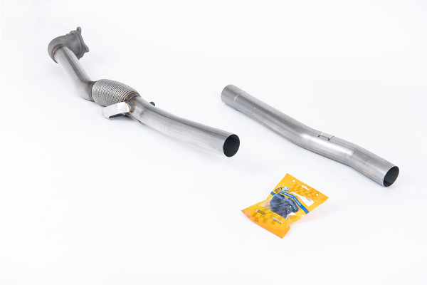 Milltek SSXVW216 Large-bore Downpipe and De-cat - Audi TT Mk2 TTS quattro (2008 - 2014)