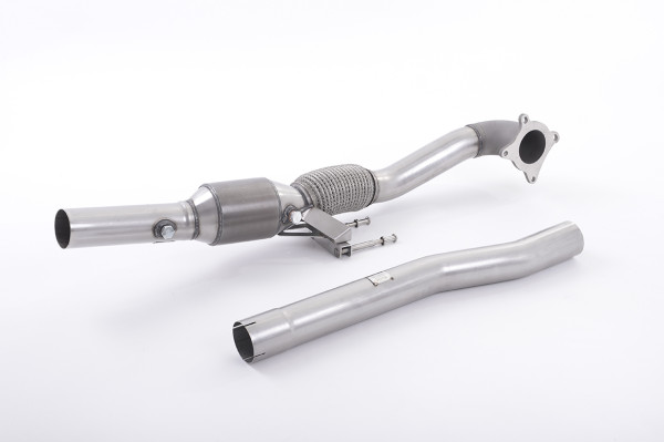 Milltek SSXVW215 Large Bore Downpipe and Hi-Flow Sports Cat passend für: Volkswagen Golf Mk6 R 2.0