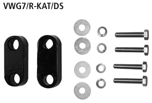 Bastuck VWG7/R-KAT/DS Skoda Octavia III Octavia III 5E RS Distanzscheibensatz für Querstrebe am Kata