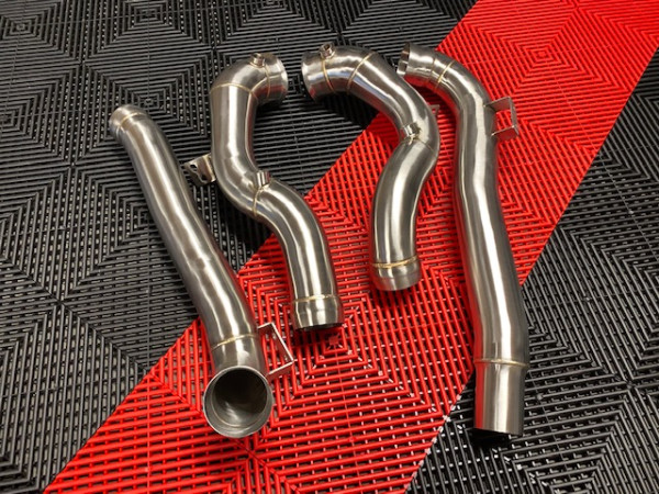 EXH Downpipes V1 Mercedes AMG GT / GTS / GTC / GTR Catless