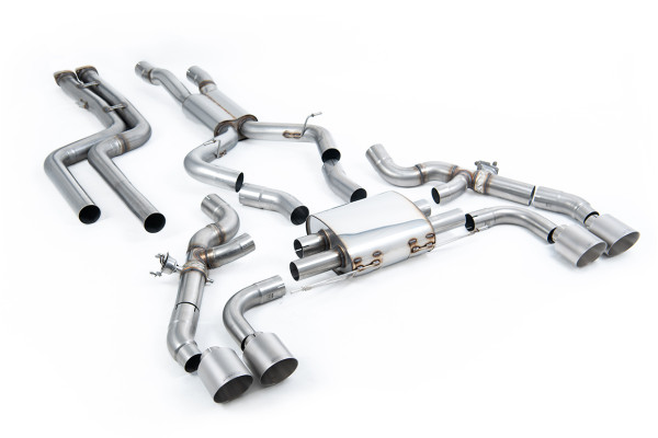 Milltek SSXBM1216 Downpipe-back 115 GT passend für: BMW X3 X3M / X3M Comp (G01) 3.0 (with OPF/GPF S5