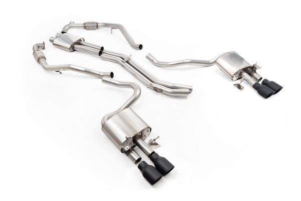 Milltek SSXAU1164 Cat-back Quad 100mm GT100 passend für: Audi S5 3.0 V6 Turbo Sportback B9 (NON GPF