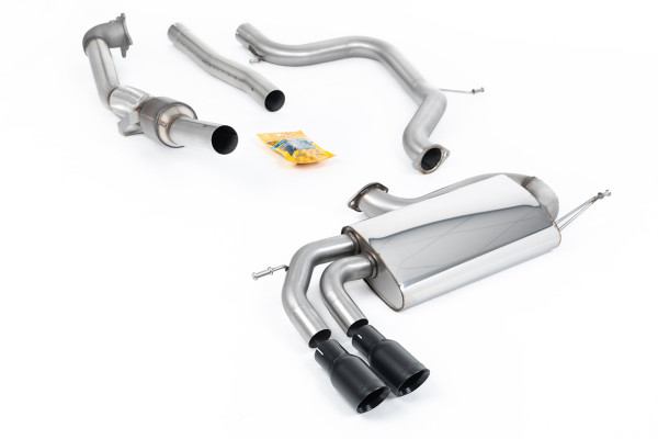 Milltek SSXVW278 Turbo-back including Hi-Flow Sports Cat Twin 80mm GT80 passend für: Volkswagen Golf