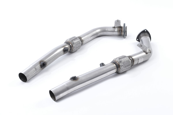 Milltek SSXAU285 Cat Replacement Pipes - Audi RS4 B7 4.2 V8 Saloon Avant and Cabriolet (2006 - 2008