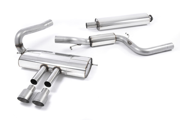 Milltek SSXFD117 Cat-back Dual 100mm GT100 passend für: Ford Focus Mk3 ST 2.0-litre EcoBoost Estate