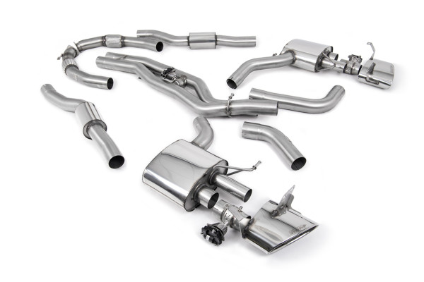 Milltek SSXAU942 Cat-back passend für: Audi RS7 C8 4.0 V8 bi-turbo (Non OPF/GPF US/ROW Models) (201