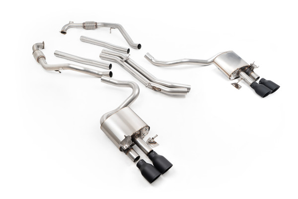 Milltek SSXAU1157 Cat-back Quad 100mm GT100 passend für: Audi S5 3.0 V6 Turbo Coupe Only B9 (NON GPF