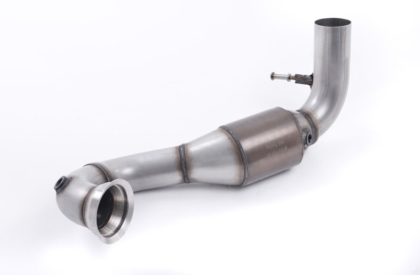 Milltek SSXMZ116 Large Bore Downpipe and Hi-Flow Sports Cat - Mercedes A-Class A45 AMG 2.0 Turbo (W