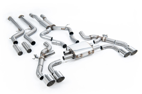 Milltek SSXBM1255 Downpipe-back 115 GT passend für: BMW X4 X4M / X4M Comp (G02) 3.0 (with OPF/GPF S5