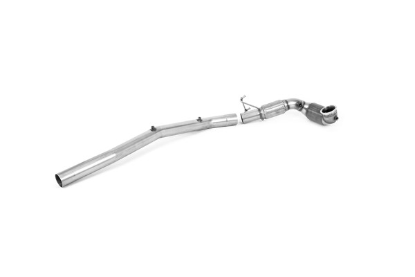 Milltek SSXVW638 Large Bore Downpipe and Hi-Flow Sports Cat - Audi S3 2.0TFSI Quattro Sportback 310