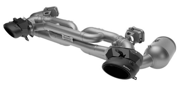 AKRAPOVIC PORSCHE 911 TURBO / TURBO S (992) Slip-On Race Line (Titanium)