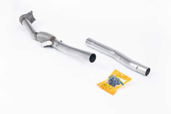 Milltek SSXAU747 Large-bore Downpipe and De-cat passend für: Audi TT Mk2 TTS quattro (2008 - 2014)
