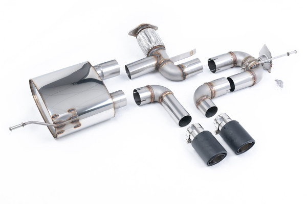 Milltek SSXRN430 Cat-back 90mm Carbon Jet passend für: Renault / Alpine A110 A110S 1.8TCe (S Models