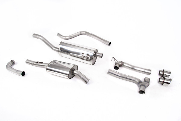 Milltek SSXFD375 Cat-back 100mm GT100 passend für: Ford Fiesta MK8 1.0T EcoBoost ST-Line 3 & 5 Door