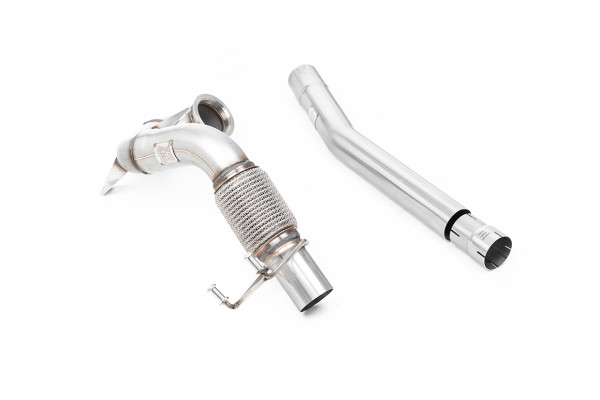 Milltek SSXVW568 Large-bore Downpipe and De-cat passend für: Volkswagen Polo GTI 2.0 TSI (AW - 5 Do