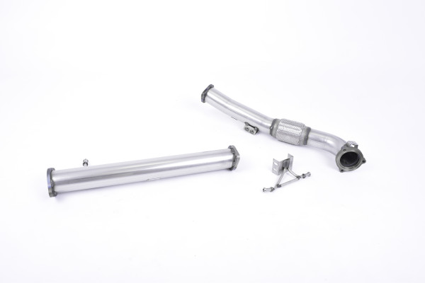 Milltek SSXFD086 Large-bore Downpipe and De-cat - Ford Focus MK2 RS 2.5T 305PS (2009 - 2010)