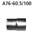 Bastuck A76-60.5/100 BMW 1er F40 118i ab Baujahr 2019 Adapter Komplettanlage auf Serienanlage Ø 60.5