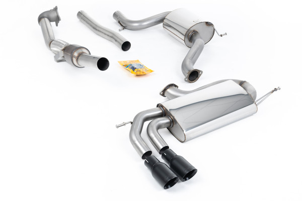 Milltek SSXVW276 Turbo-back including Hi-Flow Sports Cat Twin 80mm GT80 passend für: Volkswagen Golf