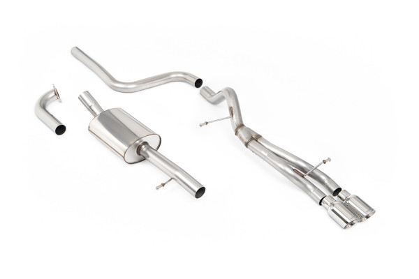 Milltek SSXFD264 Cat-back Twin 80mm GT80 passend für: Ford Fiesta Mk7/Mk7.5 1.0T EcoBoost (100/125/1