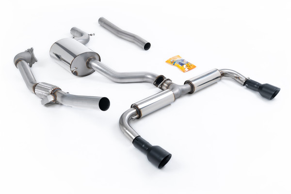 Milltek SSXVW188 Turbo-back excluding Hi-Flow Sports Cat Dual 100mm GT100B passend für: Volkswagen G
