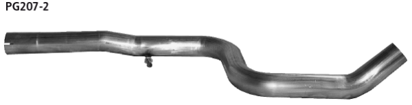 Bastuck PG207-2 Citroen C3 / DS3 C3 / DS3 Benziner VTI Verbindungsrohr hinten