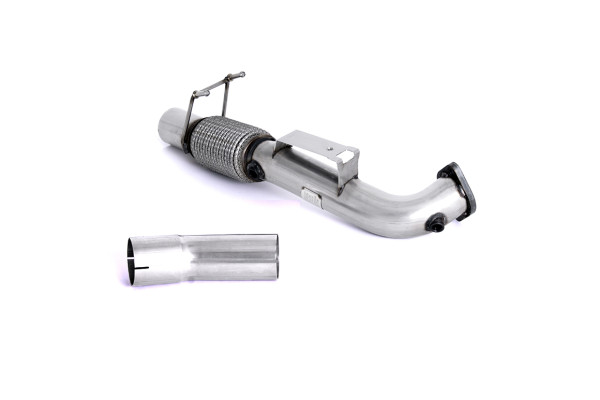 Milltek SSXFD195 Large-bore Downpipe and De-cat 76.2 passend für: Ford Focus Mk3 RS 2.3-litre EcoBoo