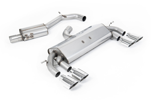 Milltek SSXVW308 Cat-back passend für: Volkswagen Golf MK7 R 2.0 TSI 300PS (ECE Approved & 76.2mm S