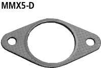 Bastuck MMX5-D BMW 3er M3 M3 (E90 Limousine + E92 Coupé) Flanschdichtung (wird 2 x benötigt)