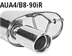 Bastuck AUA4/B8-90IR Audi A4 B8 / A5 B8 A4/A5 B8 (ab B. 2008) 6 Zyl. Diesel außer A5 B8 Sportback En