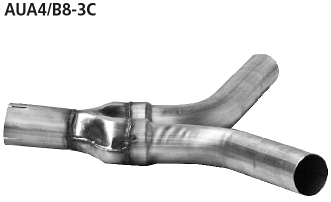 Bastuck AUA4/B8-3C Audi A4 B8 / A5 B8 A4/A5 B8 (ab B. 2008) 4 Zyl. Benziner Turbo 2 Endschalldämpfer