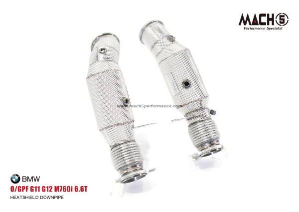 Mach5 Downpipe OPF passend für: BMW G11 G12 M760i 6.6T