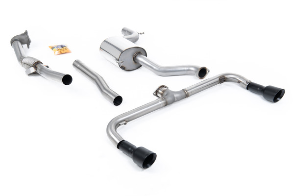 Milltek SSXVW191 Turbo-back excluding Hi-Flow Sports Cat Dual 100mm GT100B passend für: Volkswagen S