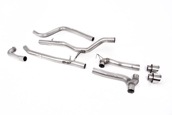 Milltek SSXFD371 Cat-back 100mm GT100 passend für: Ford Fiesta MK8 1.0T EcoBoost ST-Line 3 & 5 Door