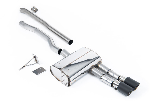 Milltek SSXM466 Cat-back 90mm Carbon Jet passend für: New Mini Mk3 (F55) Mini Cooper S 2.0 Turbo - 5