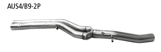 Bastuck AUS4/B9-2P Audi S4 B9 / S5 F5 S4 B9 / S5 F5 ab Baujahr 2016 Verbindungsrohr vorne