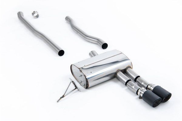 Milltek SSXM485 Cat-back 90mm Carbon Jet passend für: New Mini Mk3 (F55) Mini Cooper S 2.0 Turbo - 5