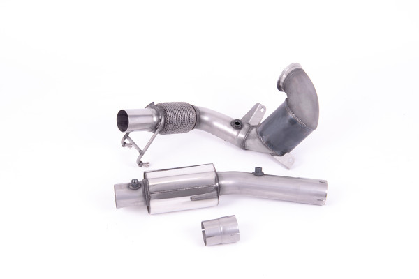 Milltek SSXVW552 Hi-Flow Sports Cat and Downpipe passend für: Volkswagen Polo GTI 2.0 TSI (AW 5 Doo