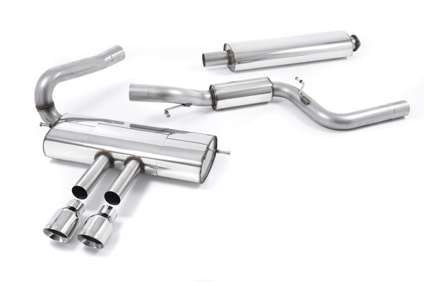 Milltek SSXFD095 Cat-back Dual GT100 passend für: Ford Focus Mk3 ST 2.0-litre EcoBoost Estate / Seda