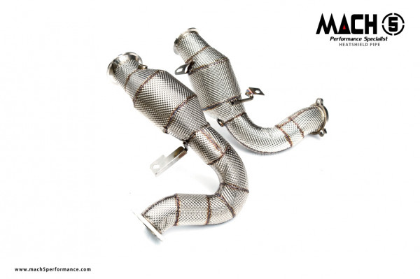 Mach5 Downpipe Porsche Macan Turbo 3.0T EA839 200 Zellen