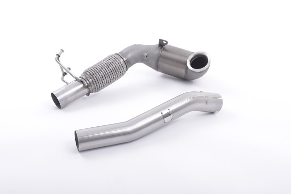 Milltek SSXVW388 Cast Downpipe with Race Cat - Volkswagen Golf MK7.5 GTi (Performance Pack Models &