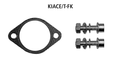 Bastuck KIACE/T-FK Kia Cee'd / ProCee'd Cee'd + ProCee'd GT Line 1.0l Turbo JD Flanschdichtungskit b