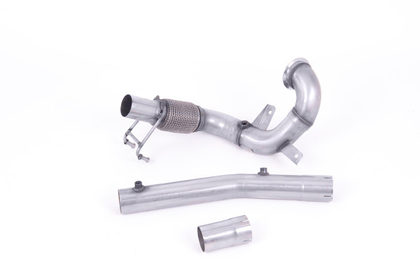 Milltek SSXVW561 Large-bore Downpipe and De-cat - Volkswagen Polo GTI 2.0 TSI (AW 5 Door inc Faceli