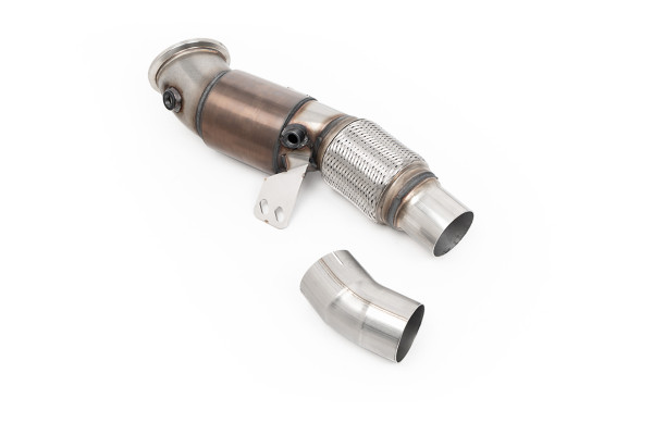 Milltek SSXTY210 Large Bore Downpipe and Hi-Flow Sports Cat passend für: BMW 3 Series G20 M340i Sed