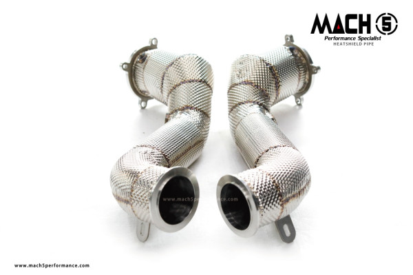 Mach5 Downpipe McLaren 720S / 765LT 200 Zellen