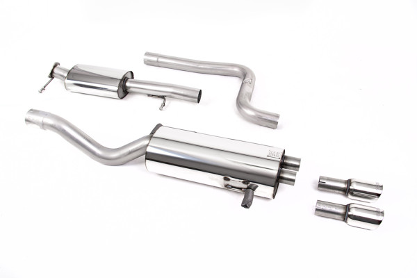 Milltek SSXFD344 Cat-back Twin 80mm GT80 passend für: Ford Fiesta Mk7 ST 1.6 EcoBoost (5 Door North