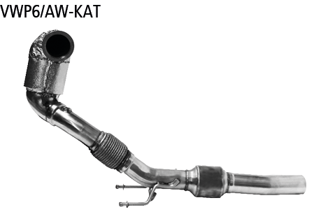 Bastuck VWP6/AW-KAT Audi A1 GB A1 GB Sportback ab 2018 Performance Katalysator mit ECE-Zulassung nur