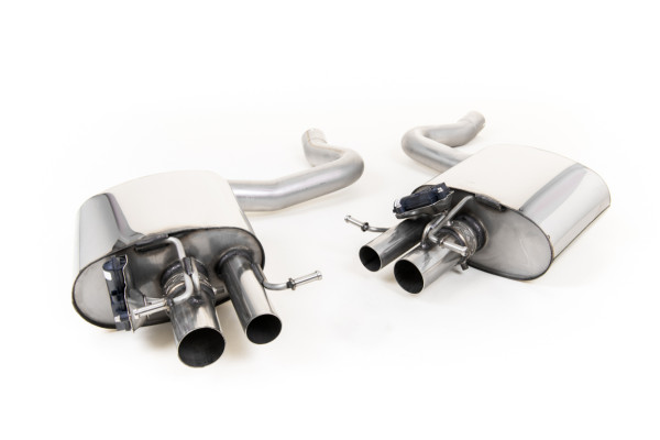 Milltek SSXMZ122 Rear Silencer(s) - Mercedes C-Class C63 & C63 S (W205) Saloon 4.0 Bi-Turbo V8 (Non