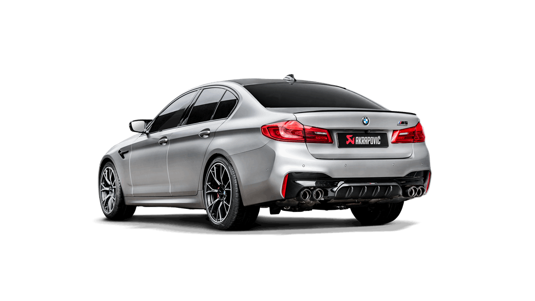 Akrapovic BMW M5 / M5 COMPETITION (F90) OPF 2023 Slip-On Line (Titan), BMW  M5 / M5 C (F90) - OPF, BMW 5er, BMW, AKRAPOVIC, Sportauspuff