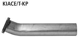 Bastuck KIACE/T-KP Kia Cee'd / ProCee'd Cee'd + ProCee'd GT Line 1.0l Turbo JD Ersatzrohr für Nachka